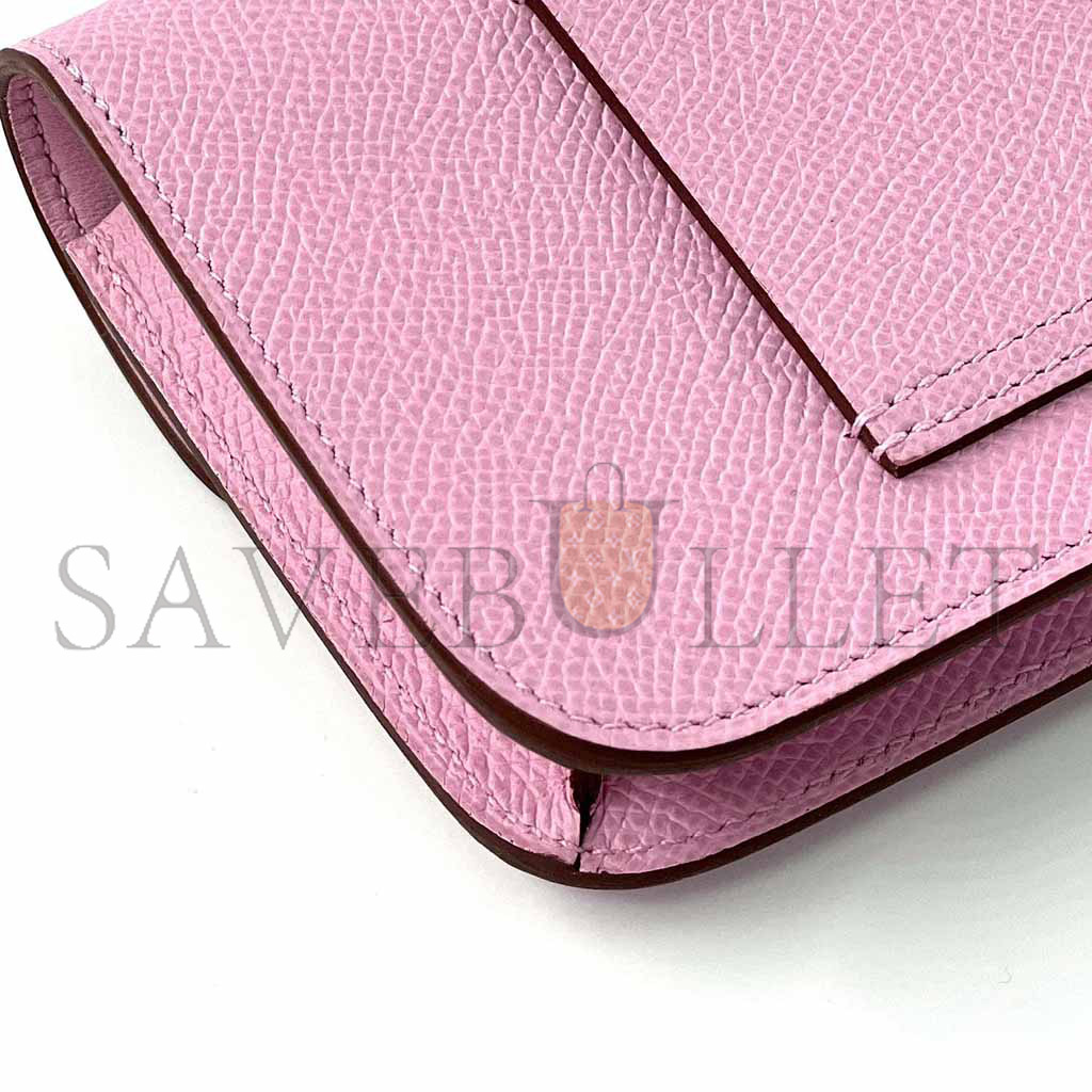H**mes master constance slim wallet epsom h085101ccx9(12.4*10.2*3cm)
